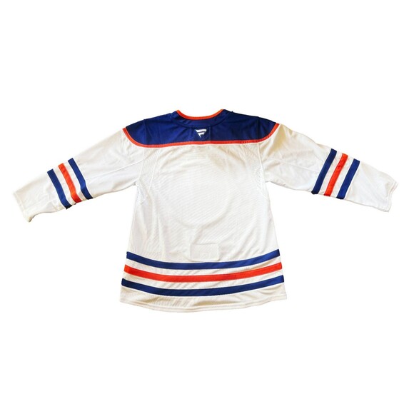 Edmonton Oilers Fanatics Premium Home NHL Jersey Men's White Size 52 NWT - Picture 3 of 8